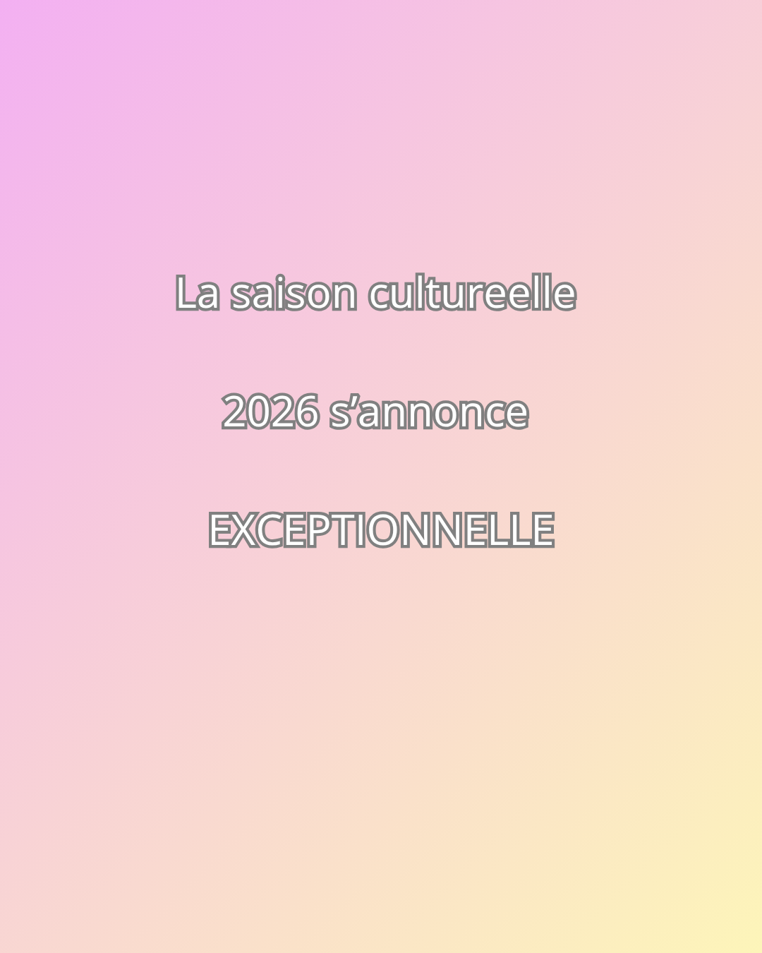 La rentrée culturelle 2026 s'annonce exceptionnelle en France
